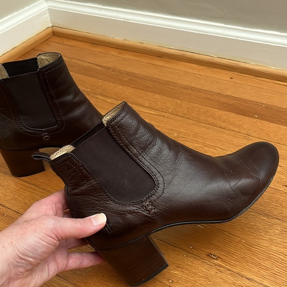 Frye ankle rounded toe boots, Brown, Size 9/9.5 - Picture 2 of 4
